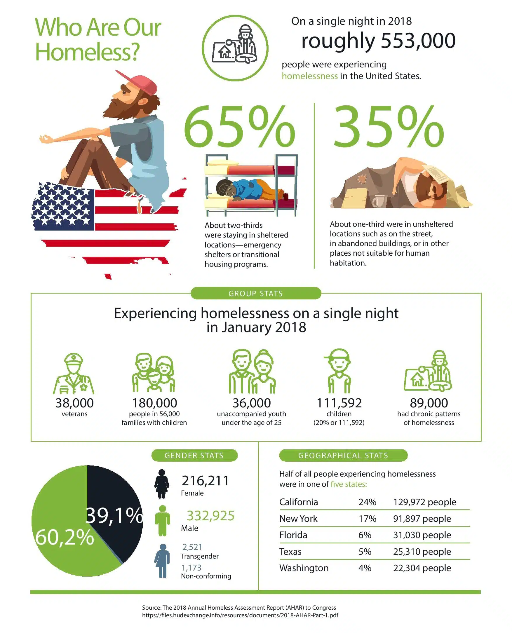 statistics homeless demographic