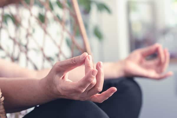 woman-doing-yoga woman doing yoga for recovery